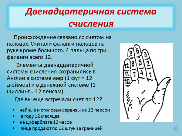 Урок для 8 класса на тему "Понятие о системах счисления"