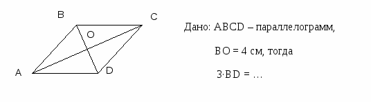 Проверочная работа по теме "Свойства четырёхугольников" 8 класс