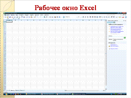 Конспект урока по Информатике "Работа с электронными таблицами" 7 класс