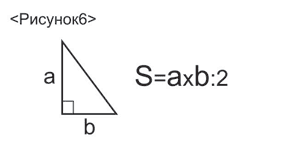Урок математики в 4 классе «Нахождение площади прямоугольного треугольника»