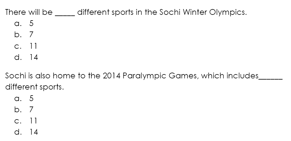 Внеклассное мероприятие по английскому языку в 10-11 классе “Olympic English”