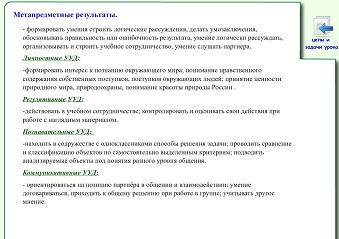 Конспект урока для 4 класса "Лес – природное сообщество"