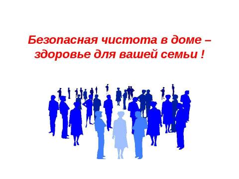 Презентация на тему "Безопасная чистота в доме – здоровье для вашей семьи" по ОБЖ