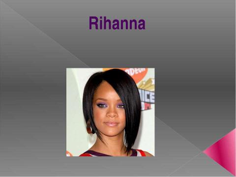 Презентация на тему "rihanna" по английскому языку