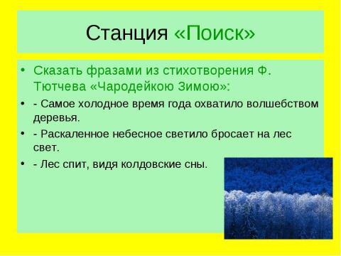 Презентация на тему "С.Есенин.«Поёт зима – аукает …», «Береза»" по литературе