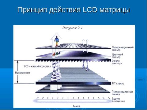 Презентация на тему "LCD мониторы" по информатике