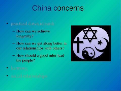 Презентация на тему "The religions of China and Japan" по английскому языку