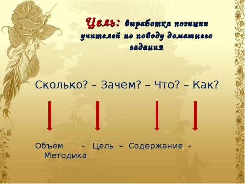 Презентация на тему "Домашнее задание как средство формирования прочных знаний и умений и предупреждение перегрузки учащихся" по педагогике