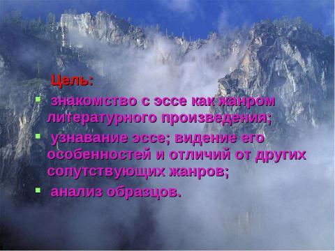 Презентация на тему "Эссе как жанр литературного произведения" по литературе