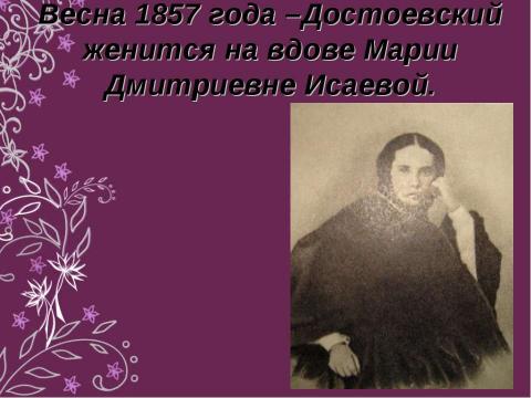 Презентация на тему "Федор Михайлович Достоевский 1821-1881" по литературе