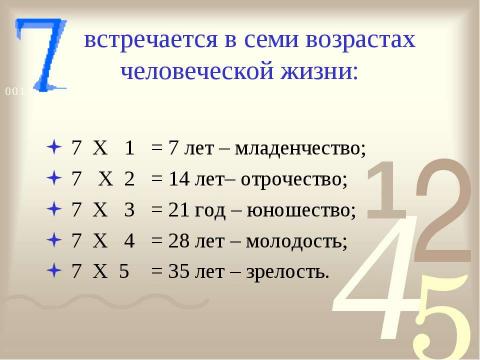 Презентация на тему "Числа в нашей жизни" по математике