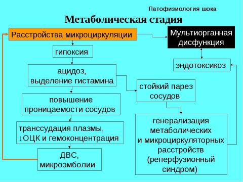 Презентация на тему "Шок в хирургии" по медицине