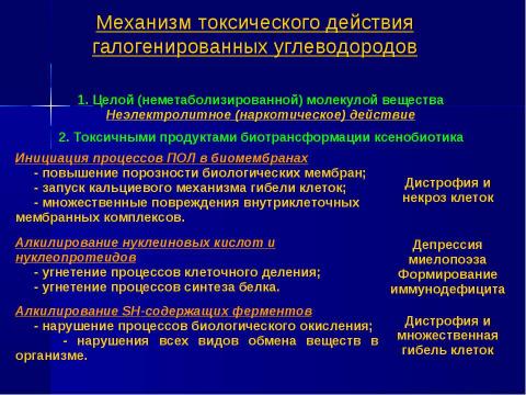 Презентация на тему "Военно-профессиональные яды" по ОБЖ