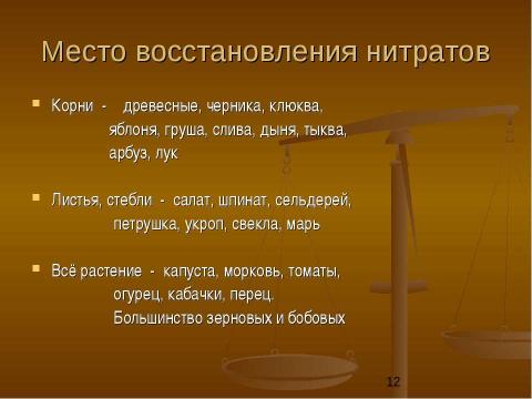 Презентация на тему "Физиологические основы применения азотных удобрений" по биологии