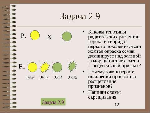 Презентация на тему "Электронный задачник по генетике Часть 2" по биологии