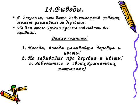 Презентация на тему "Дерево мандарин" по окружающему миру