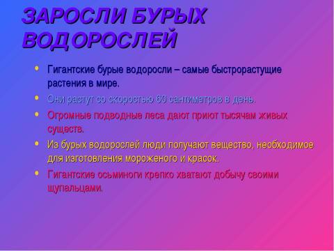 Презентация на тему "Моря. Загадки Подводного мира" по начальной школе