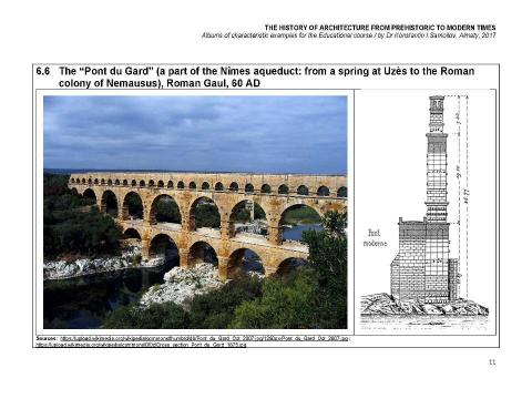 Презентация на тему "THE ANCIENT ROMAN ARCHITECTURE / The history of Architecture from Prehistoric to Modern times: The Album-6 / by Dr. Konstantin I.Samoilov. – Almaty, 2017. – 18 p." по истории