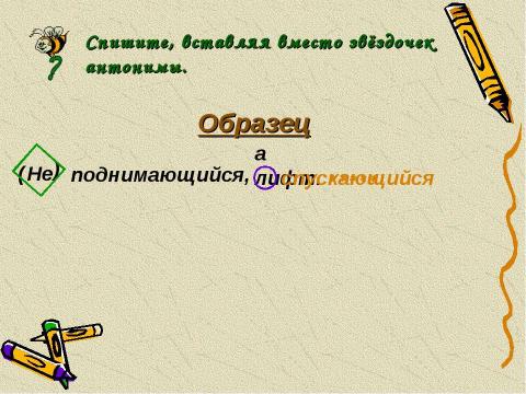 Презентация на тему "Не с причастиями" по русскому языку