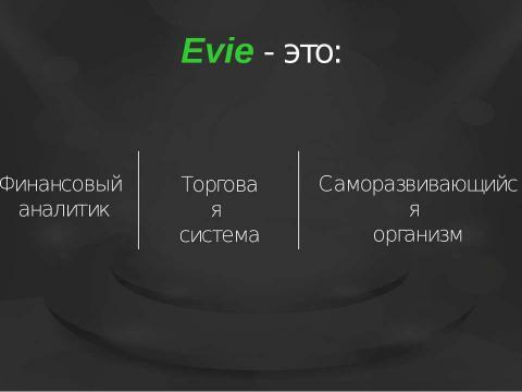 Презентация на тему "Evie Project" по экономике