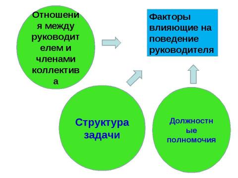 Презентация на тему "Лидерство и стили руководства" по экономике