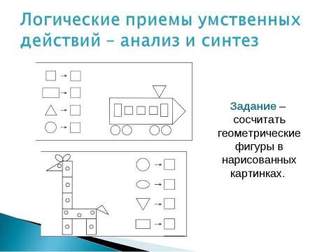 Презентация на тему "Логическое мышление дошкольников" по педагогике