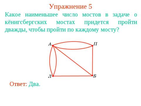 Презентация на тему "Определение графа" по геометрии