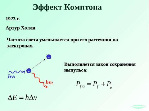 Презентация на тему "Световые кванты" по физике