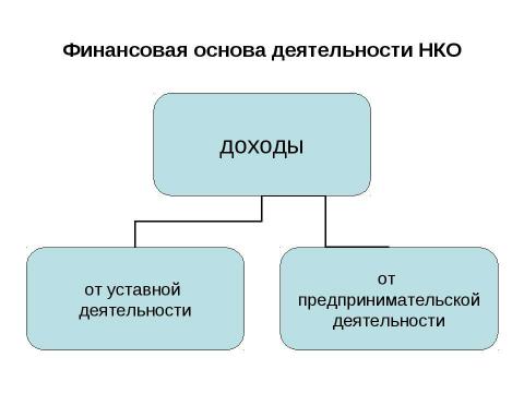 Презентация на тему "Налогообложение некоммерческих организаций" по экономике