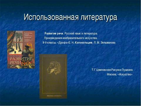 Презентация на тему "Пушкин рисующий" по литературе