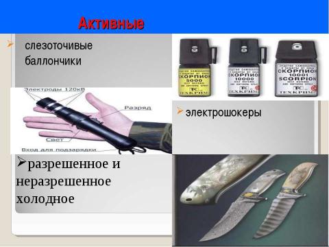 Презентация на тему "Криминогенные ситуации в общественных местах" по ОБЖ