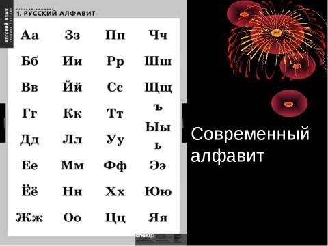 Презентация на тему "Графика. Алфавит" по русскому языку