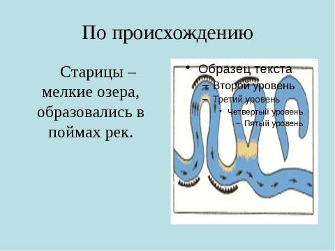 Презентация на тему "Озера" по географии