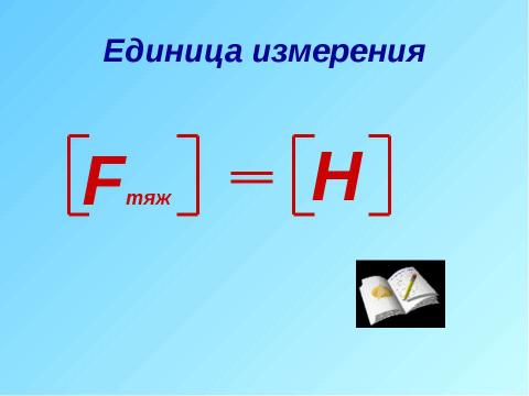 Презентация на тему "Явление тяготения. Сила тяжести" по физике