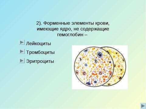 Презентация на тему "Кровь" по биологии