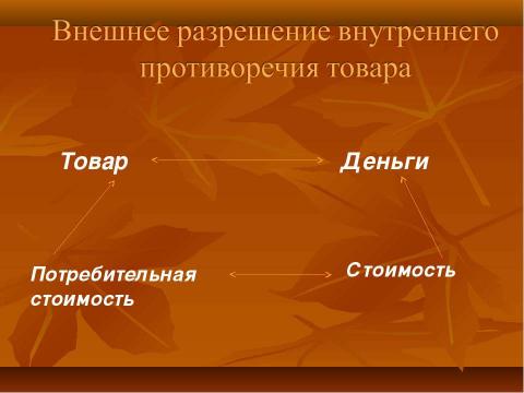 Презентация на тему "Натуральное и товарное производство" по экономике