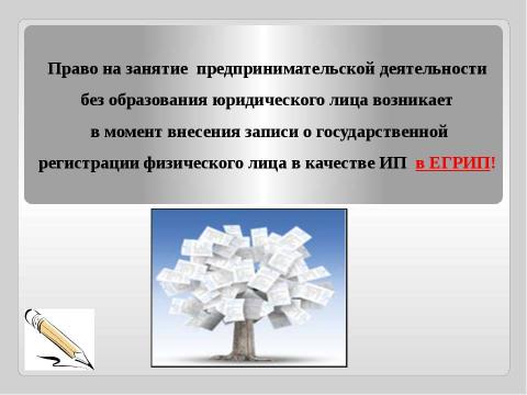 Презентация на тему "Индивидуальные предприниматели" по экономике