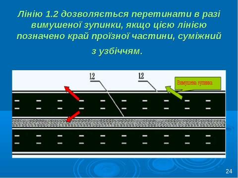 Презентация на тему "Дорожня розмітка" по ОБЖ