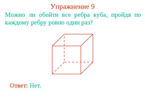 Презентация на тему "Определение графа" по геометрии