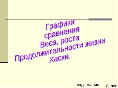 Презентация на тему "Хаски" по биологии