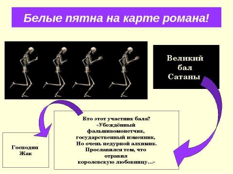 Презентация на тему "Интеллектуальная игра по роману М.Булгакова "Мастер и Маргарита"" по литературе