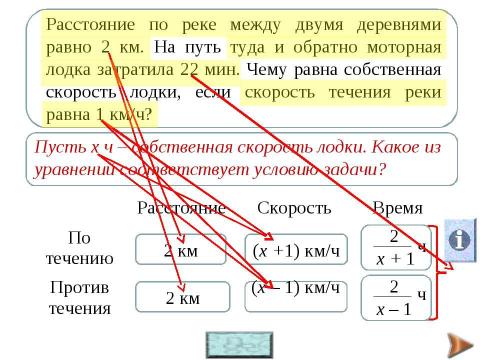 Презентация на тему "Решение задач с помощью дробно-рациональных выражений" по математике