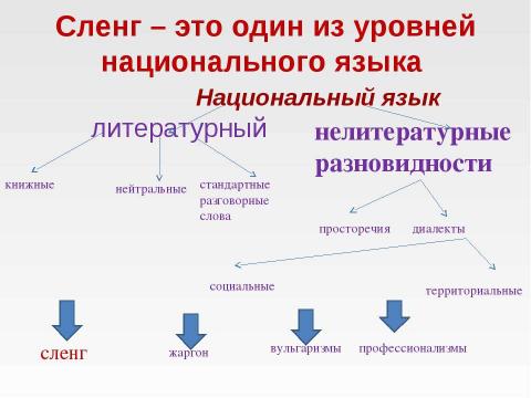 Презентация на тему "Молодежный сленг 7 класс" по русскому языку