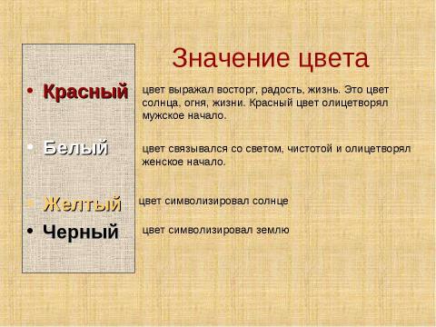 Презентация на тему "Древние образы народного искусства" по МХК