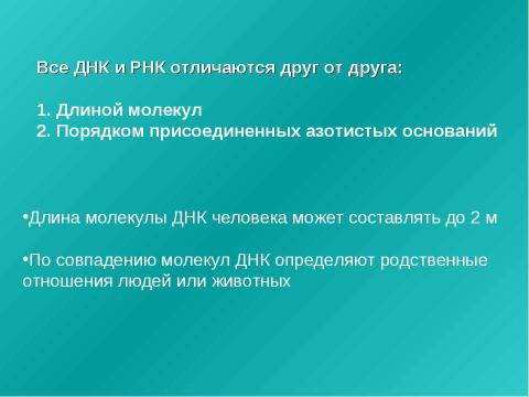 Презентация на тему "Нуклеиновые кислоты 9 класс" по химии