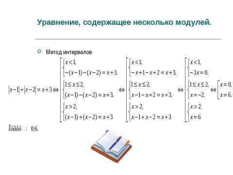 Презентация на тему "Модуль" по алгебре