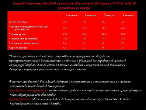 Презентация на тему "Доходы. Неравенство доходов" по экономике