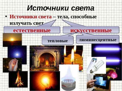 Презентация на тему "Закон прямолинейного распространения света" по физике