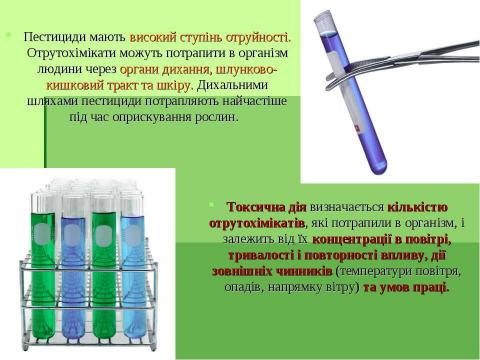 Презентация на тему "Пестициды" по ОБЖ