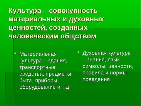 Презентация на тему "Культура и общество" по философии